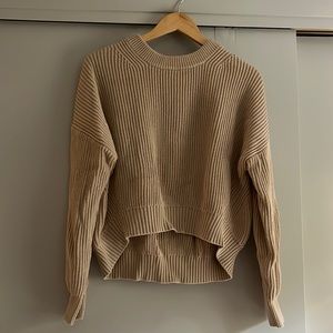 Michael stars richie boxy crewneck cotton sweater size small